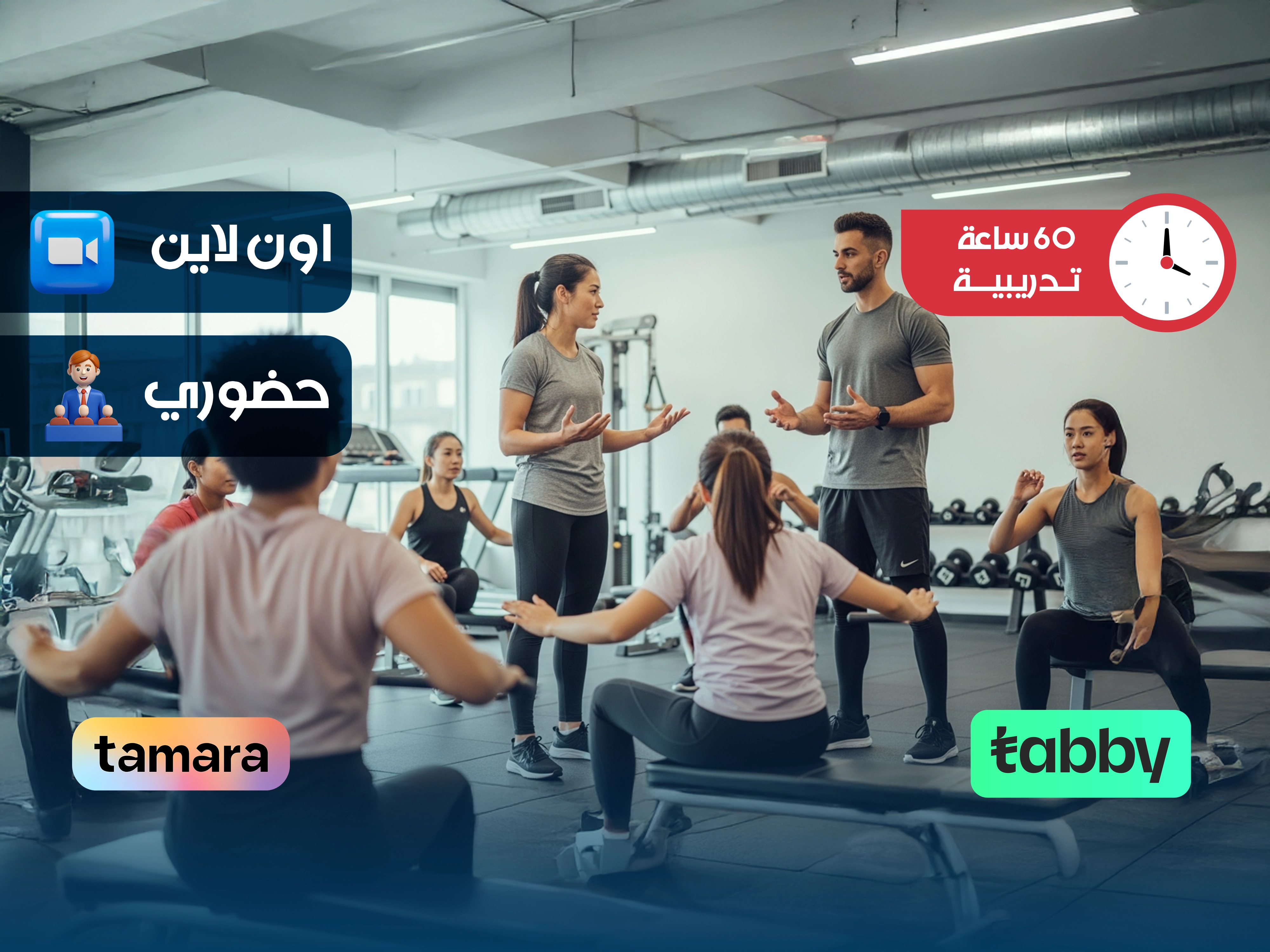 مهارت مدرب اللياقة البدنية